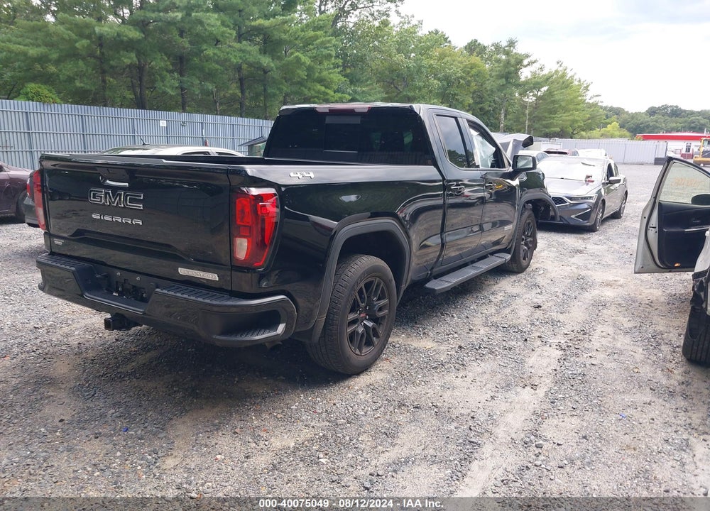 2021 GMC SIERRA 1500 4WD DOUBLE CAB STANDARD BOX ELEVATION VIN: 1GTR9CEK8MZ173789