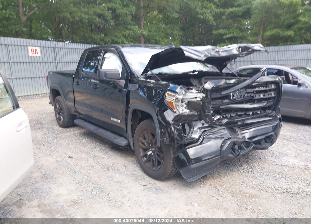 2021 GMC SIERRA 1500 4WD DOUBLE CAB STANDARD BOX ELEVATION VIN: 1GTR9CEK8MZ173789