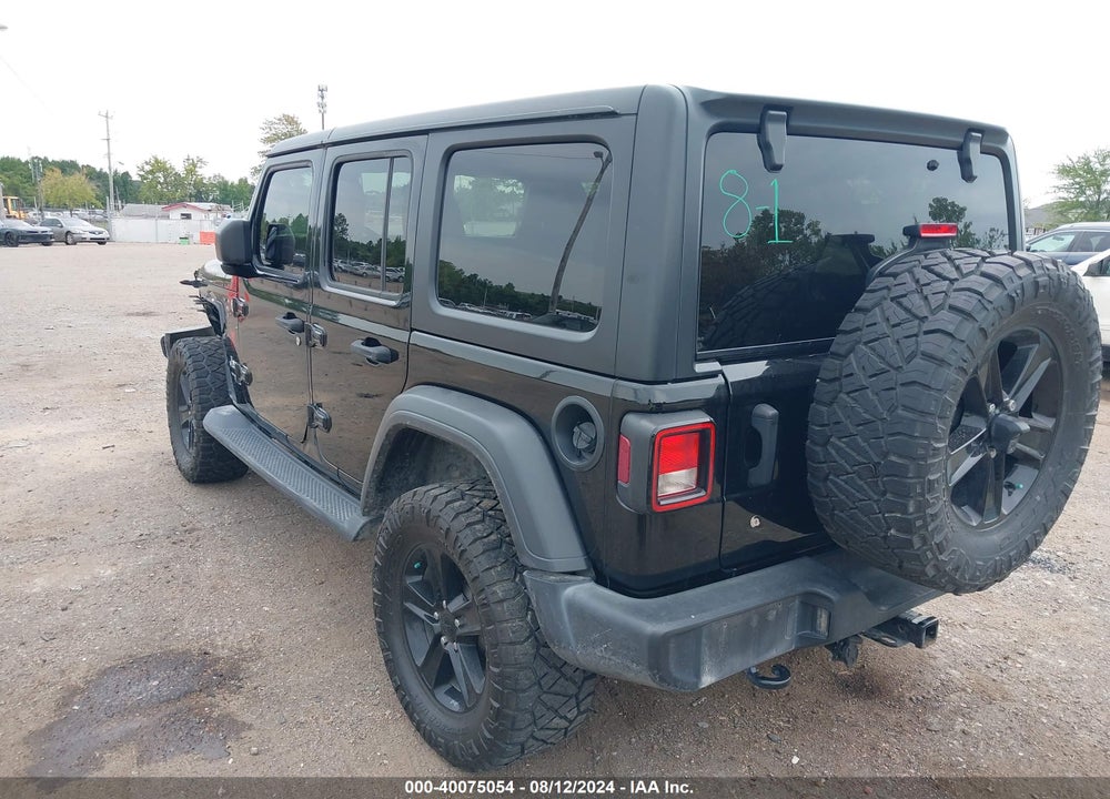 2018 JEEP WRANGLER UNLIMITED SPORT S 4X4 VIN: 1C4HJXDG3JW110510