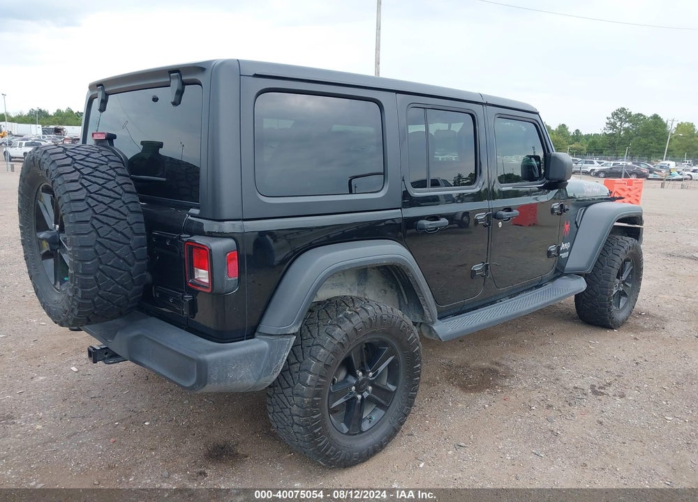 2018 JEEP WRANGLER UNLIMITED SPORT S 4X4 VIN: 1C4HJXDG3JW110510
