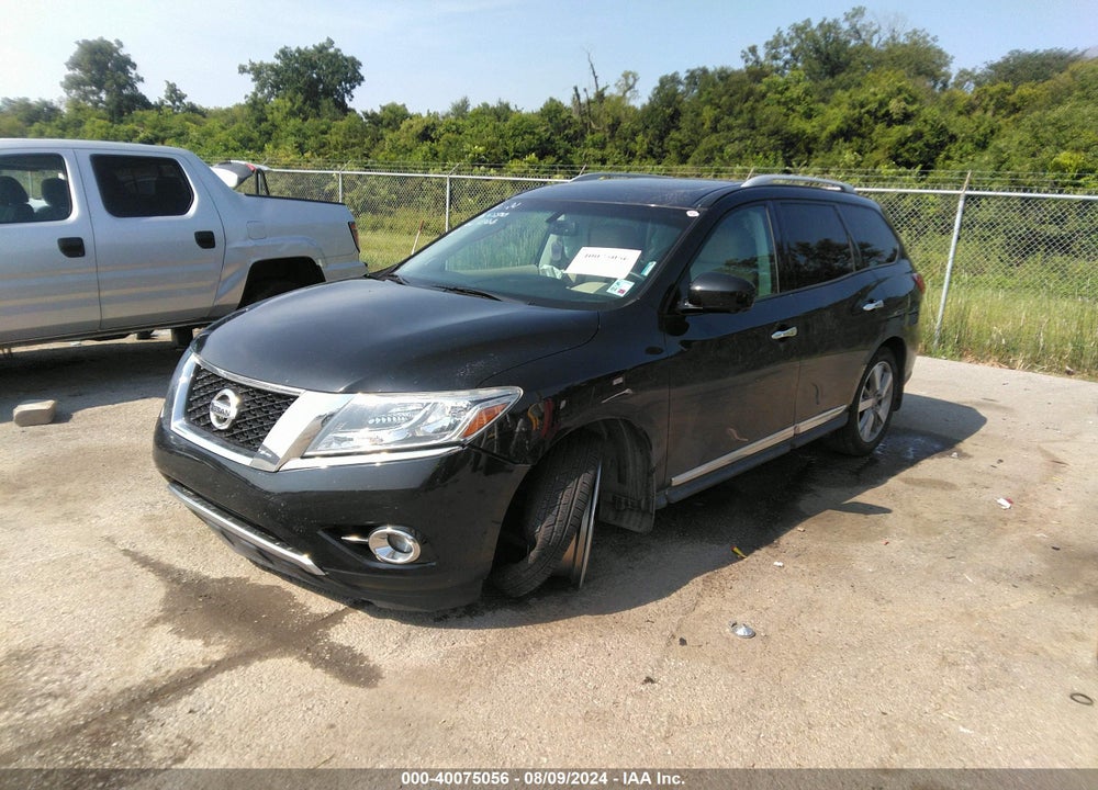 2016 NISSAN PATHFINDER PLATINUM VIN: 5N1AR2MN9GC667066