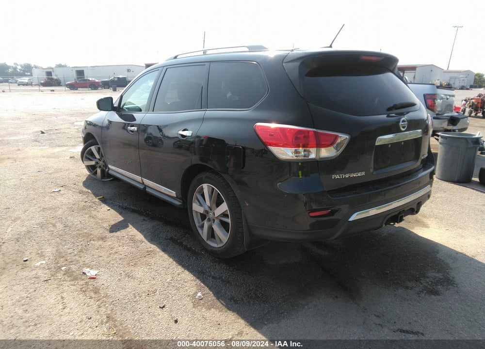 2016 NISSAN PATHFINDER PLATINUM VIN: 5N1AR2MN9GC667066