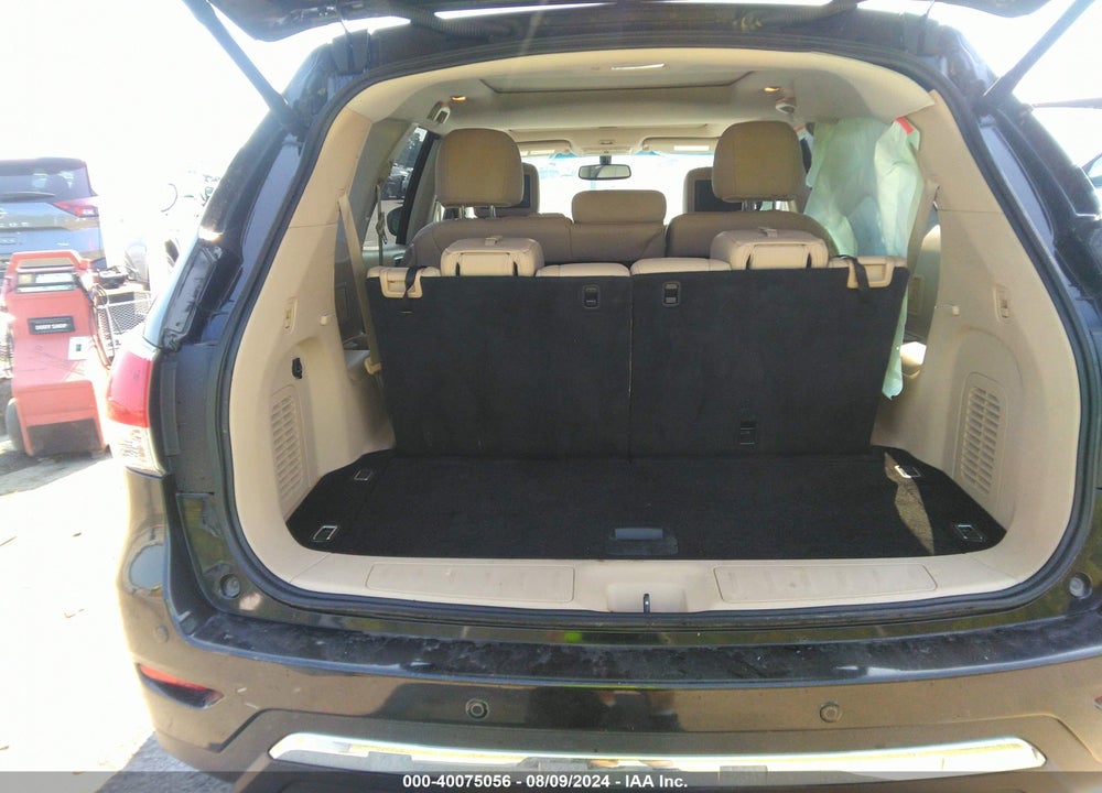 2016 NISSAN PATHFINDER PLATINUM VIN: 5N1AR2MN9GC667066