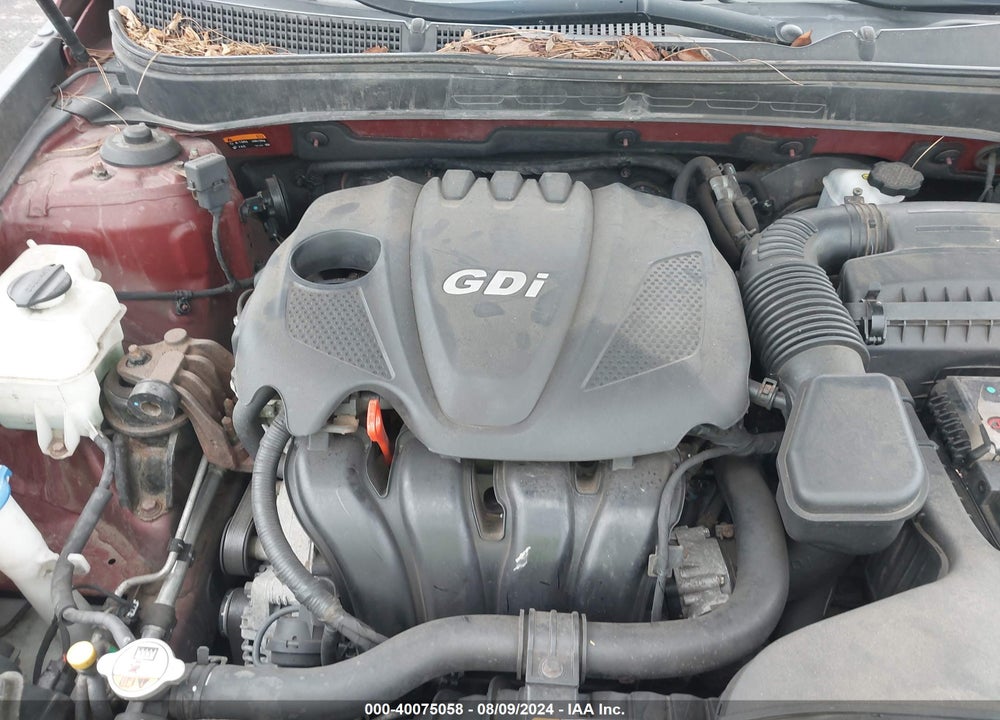 2014 HYUNDAI SONATA GLS VIN: 5NPEB4AC5EH891123