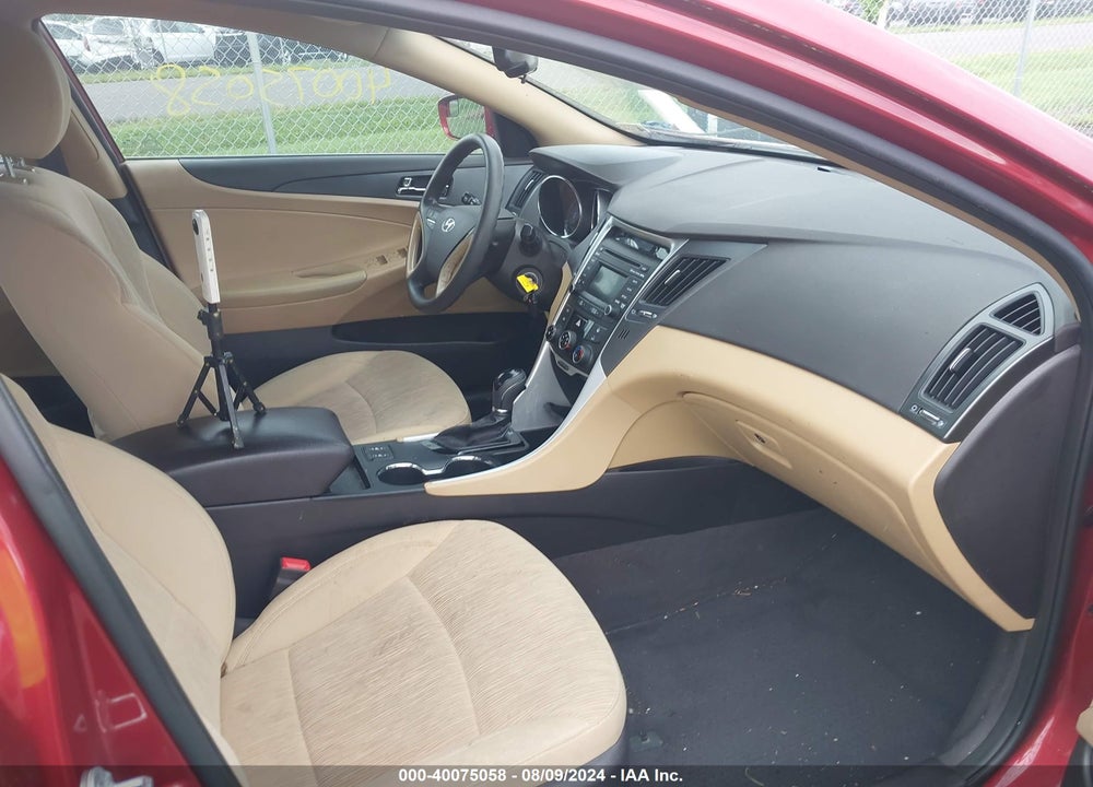 2014 HYUNDAI SONATA GLS VIN: 5NPEB4AC5EH891123