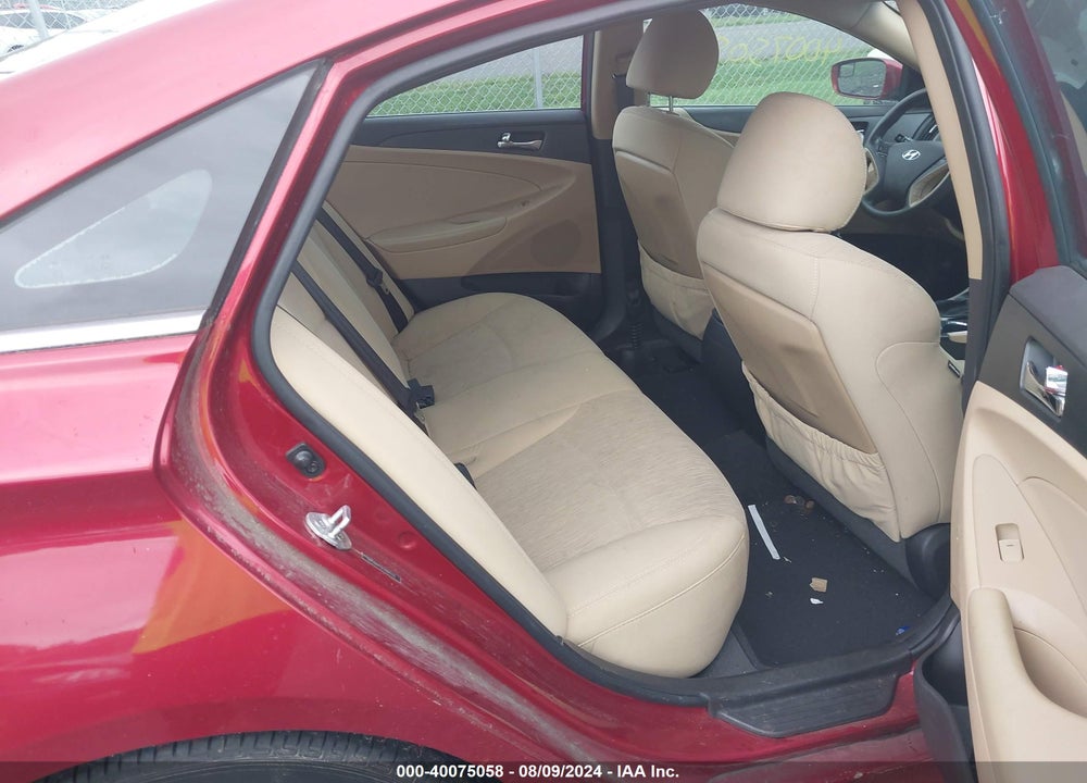 2014 HYUNDAI SONATA GLS VIN: 5NPEB4AC5EH891123