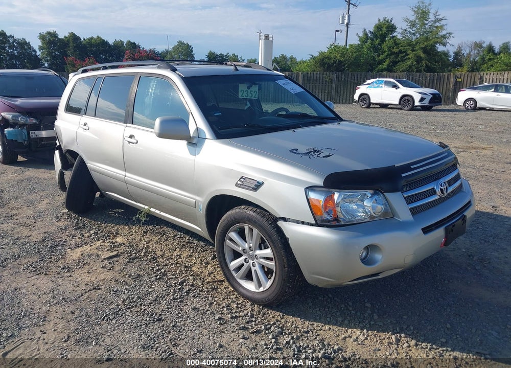 2006 TOYOTA HIGHLANDER HYBRID V6 VIN: JTEDW21A260001514