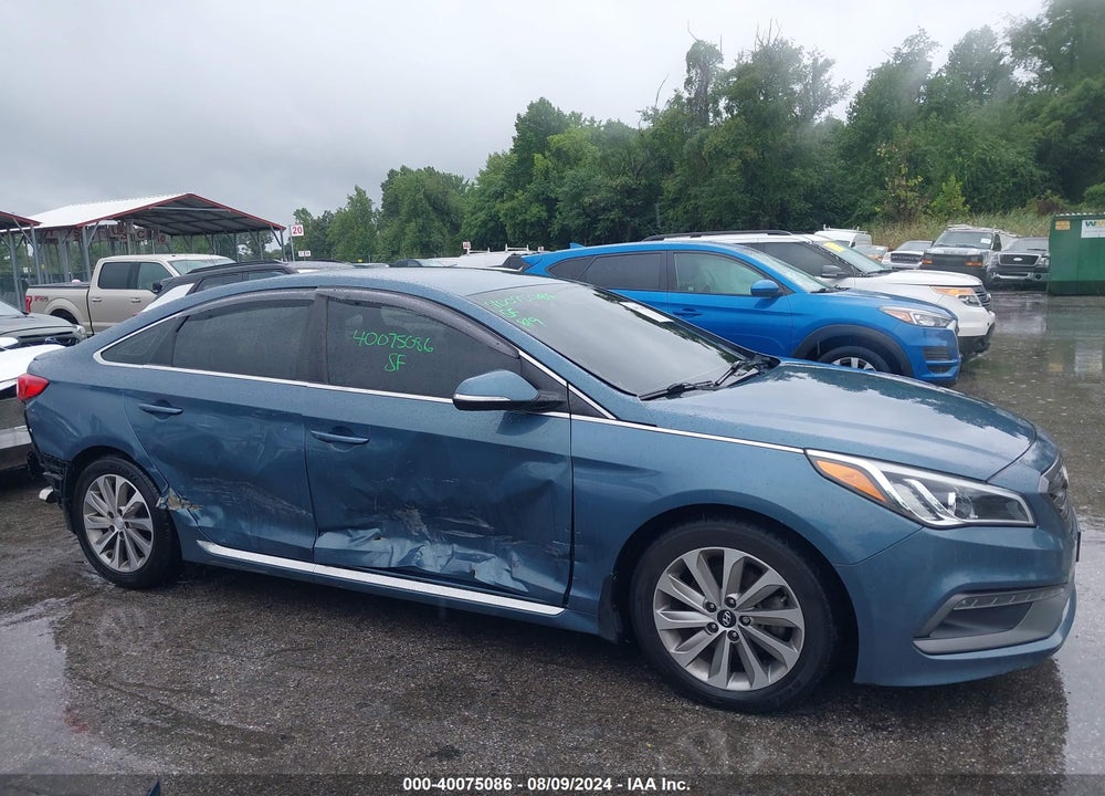 2017 HYUNDAI SONATA VIN: 5NPE34AF7HH580045