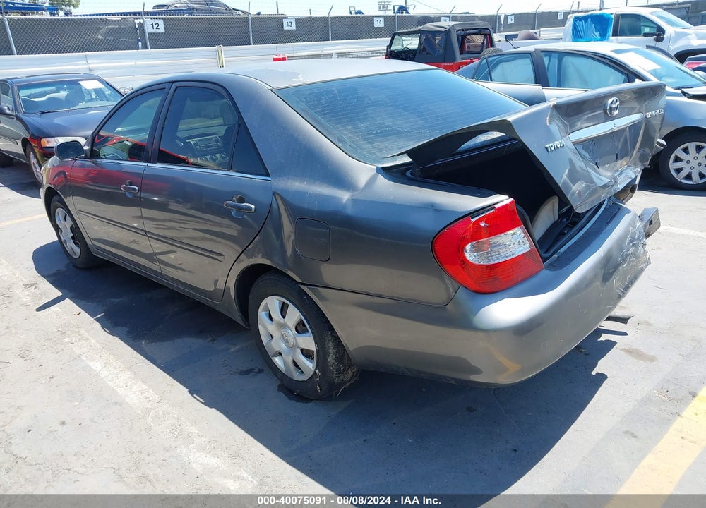 2003 TOYOTA CAMRY LE VIN: JTDBE32K830154079