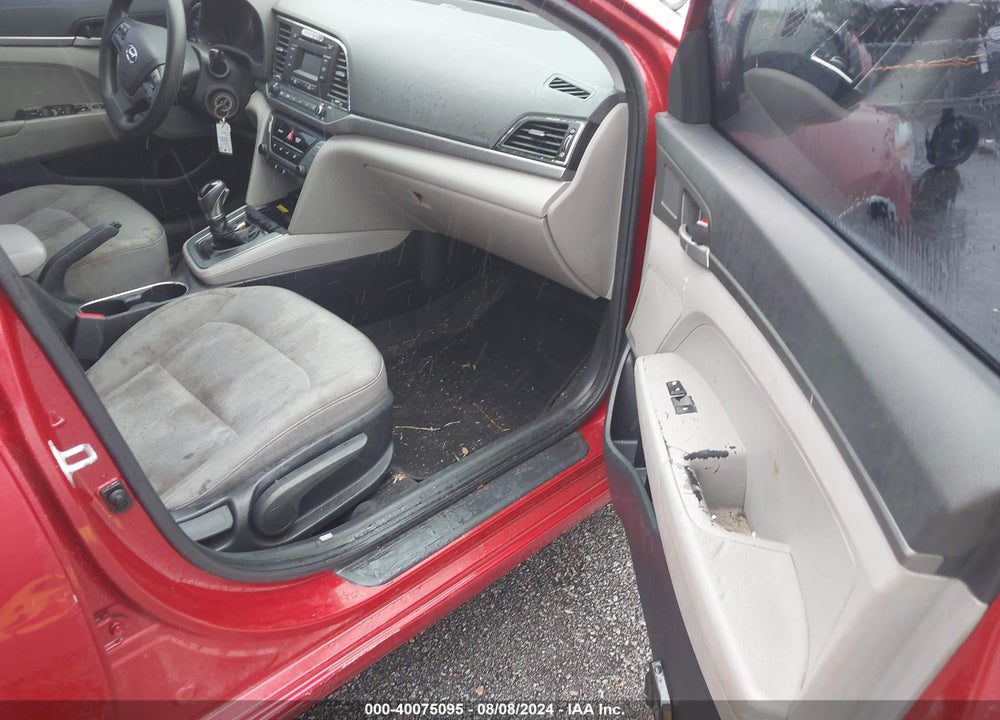 2017 HYUNDAI ELANTRA SE VIN: 5NPD74LF4HH202276