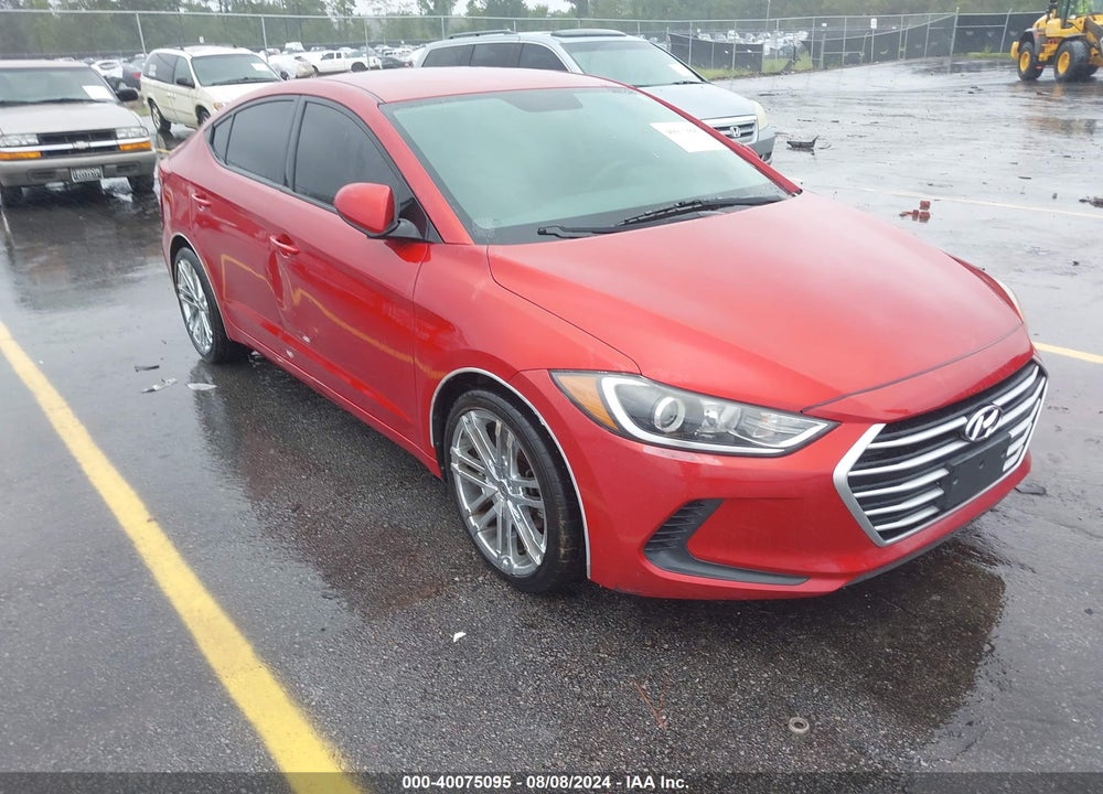 2017 HYUNDAI ELANTRA SE VIN: 5NPD74LF4HH202276