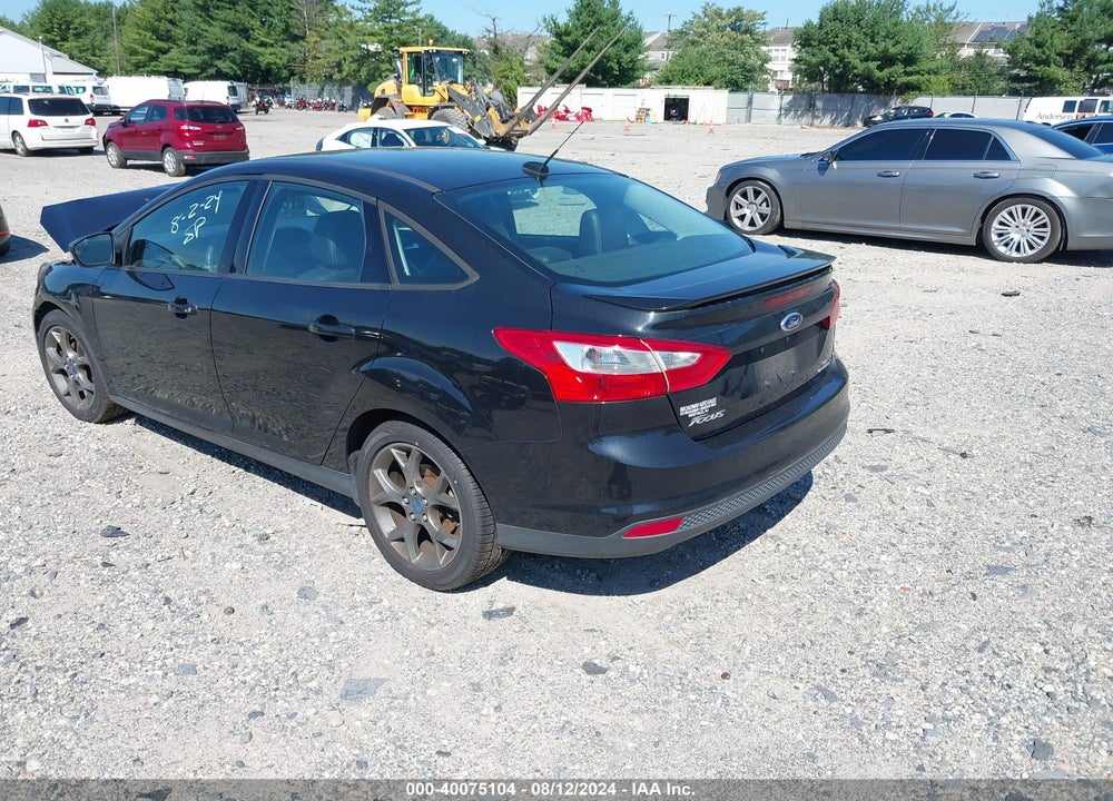 2013 FORD FOCUS SE VIN: 1FADP3F24DL380560