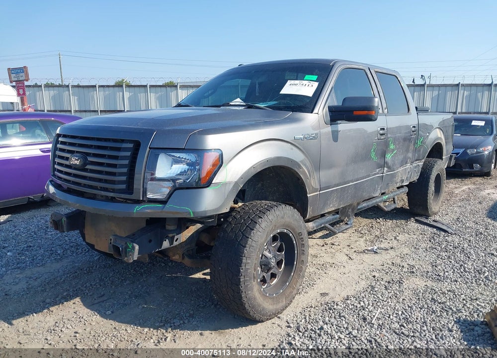 2012 FORD F-150 FX4 VIN: 1FTFW1EF8CFC48476