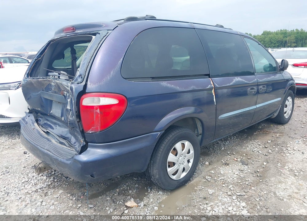 2004 DODGE GRAND CARAVAN SE VIN: 1D4GP24R84B551529