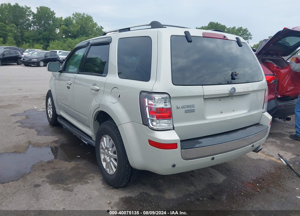 2009 MERCURY MARINER PREMIER VIN: 4M2CU87749KJ21743