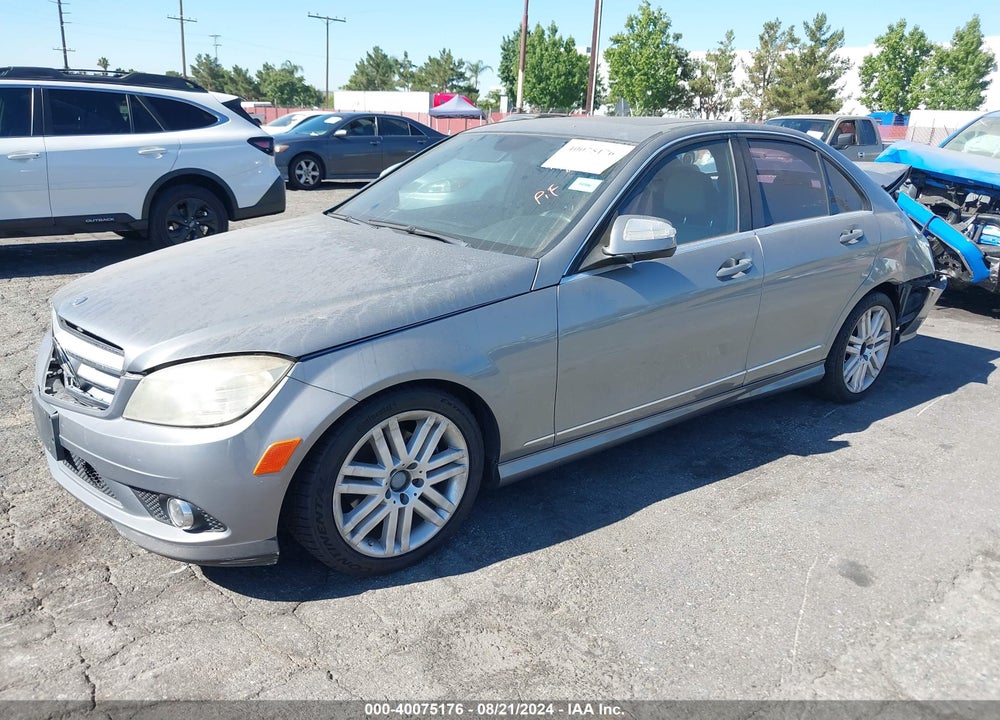 2008 MERCEDES-BENZ C 300 LUXURY/SPORT VIN: WDDGF54X58R028732
