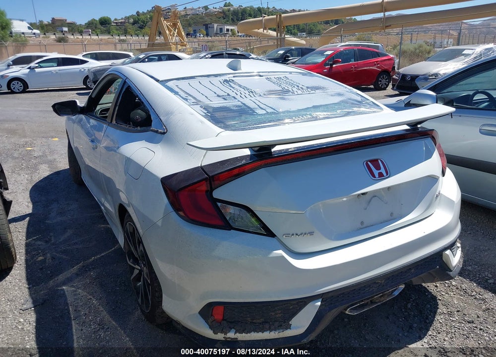 2017 HONDA CIVIC SI VIN: 2HGFC3A53HH753110