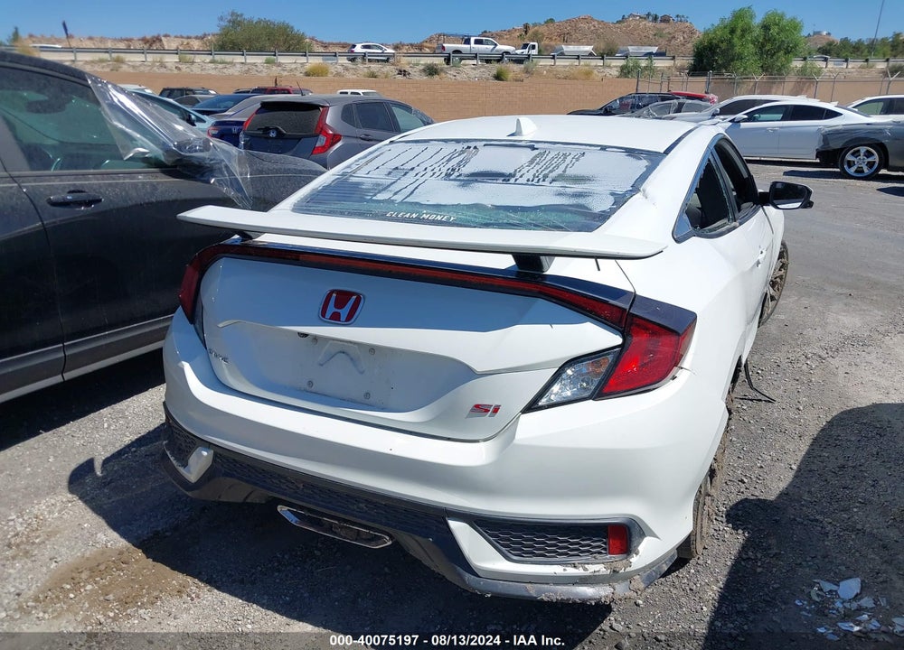2017 HONDA CIVIC SI VIN: 2HGFC3A53HH753110