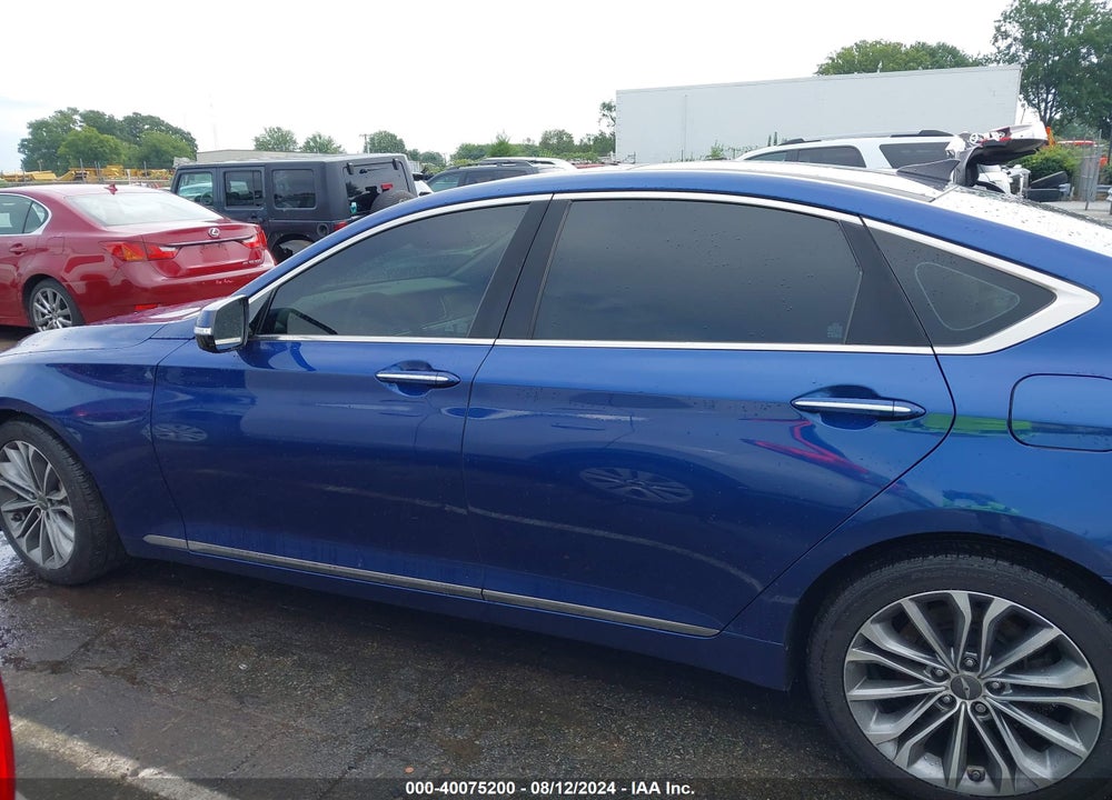 2016 HYUNDAI GENESIS 3.8 VIN: KMHGN4JEXGU134496