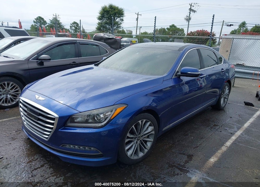 2016 HYUNDAI GENESIS 3.8 VIN: KMHGN4JEXGU134496