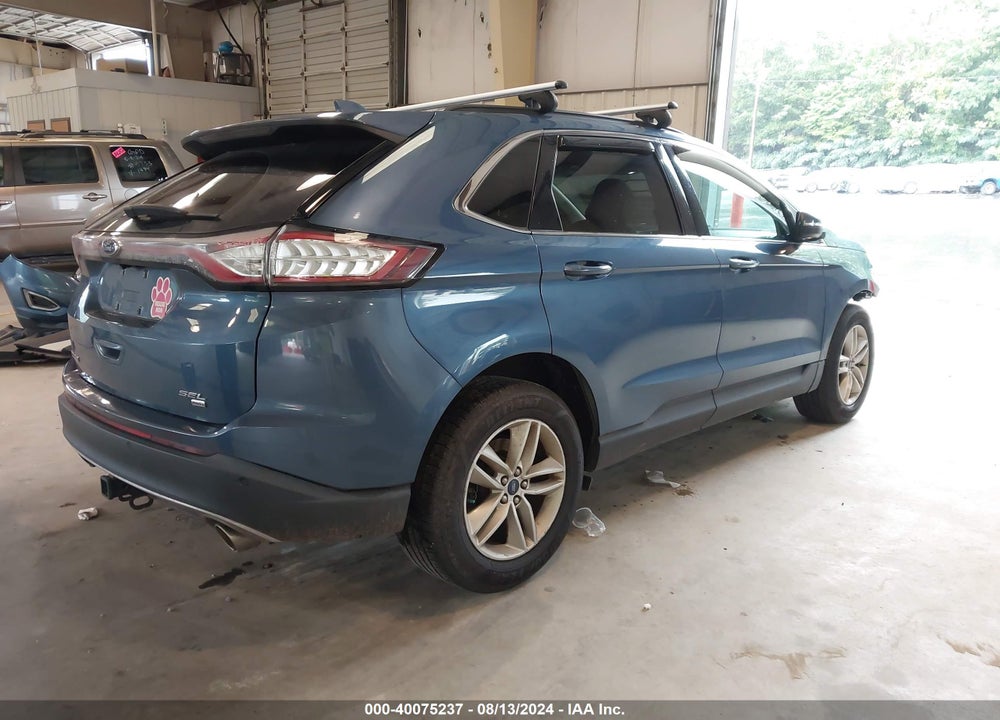 2018 FORD EDGE SEL VIN: 2FMPK4J89JBB18791