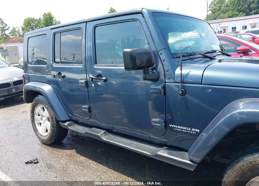 2008 JEEP WRANGLER UNLIMITED SAHARA VIN: 1J4GA59168L591783