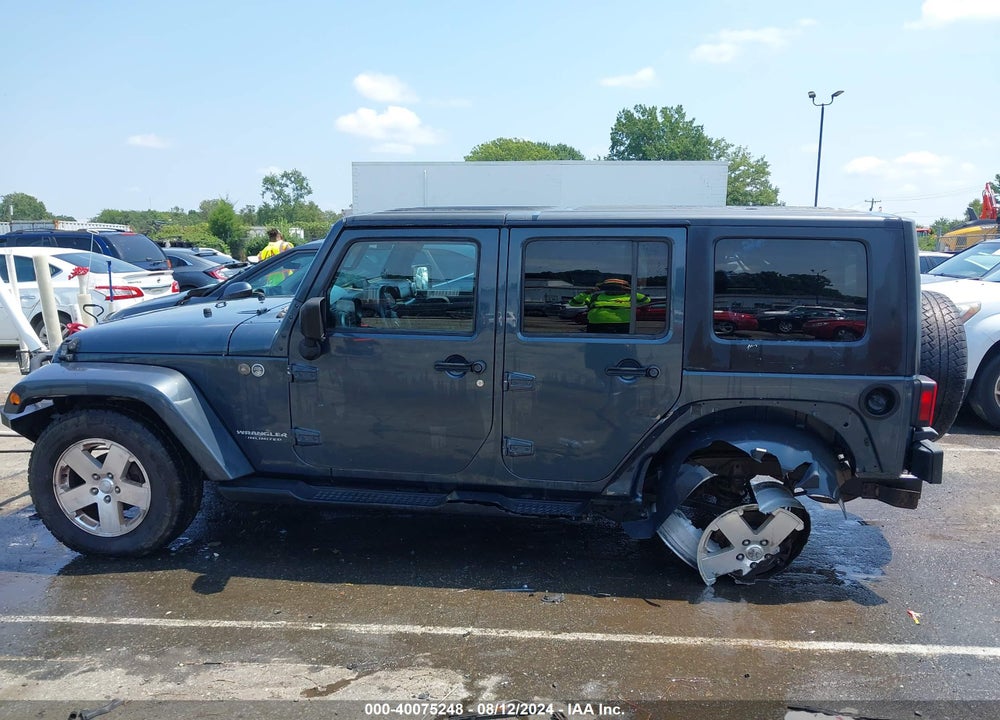 2008 JEEP WRANGLER UNLIMITED SAHARA VIN: 1J4GA59168L591783