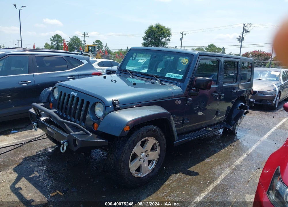 2008 JEEP WRANGLER UNLIMITED SAHARA VIN: 1J4GA59168L591783