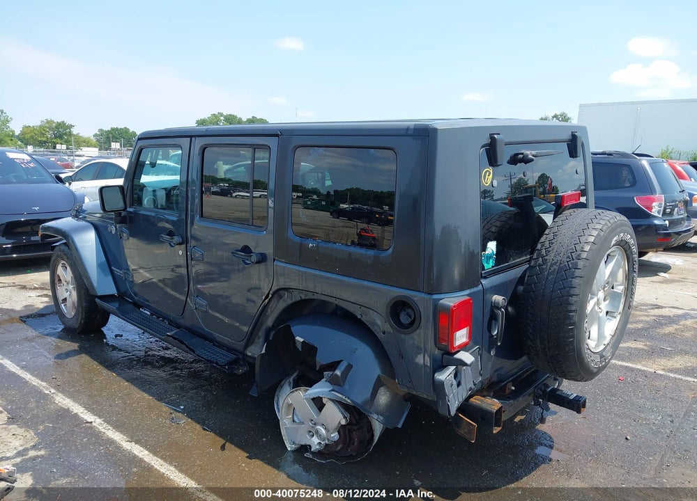 2008 JEEP WRANGLER UNLIMITED SAHARA VIN: 1J4GA59168L591783