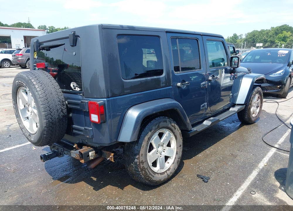 2008 JEEP WRANGLER UNLIMITED SAHARA VIN: 1J4GA59168L591783