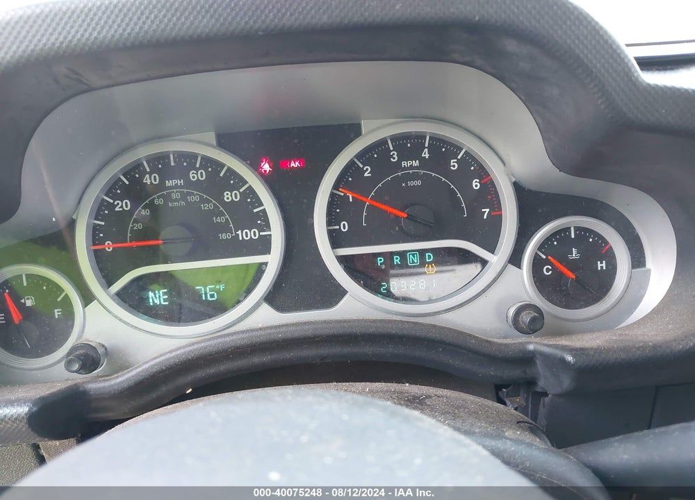 2008 JEEP WRANGLER UNLIMITED SAHARA VIN: 1J4GA59168L591783