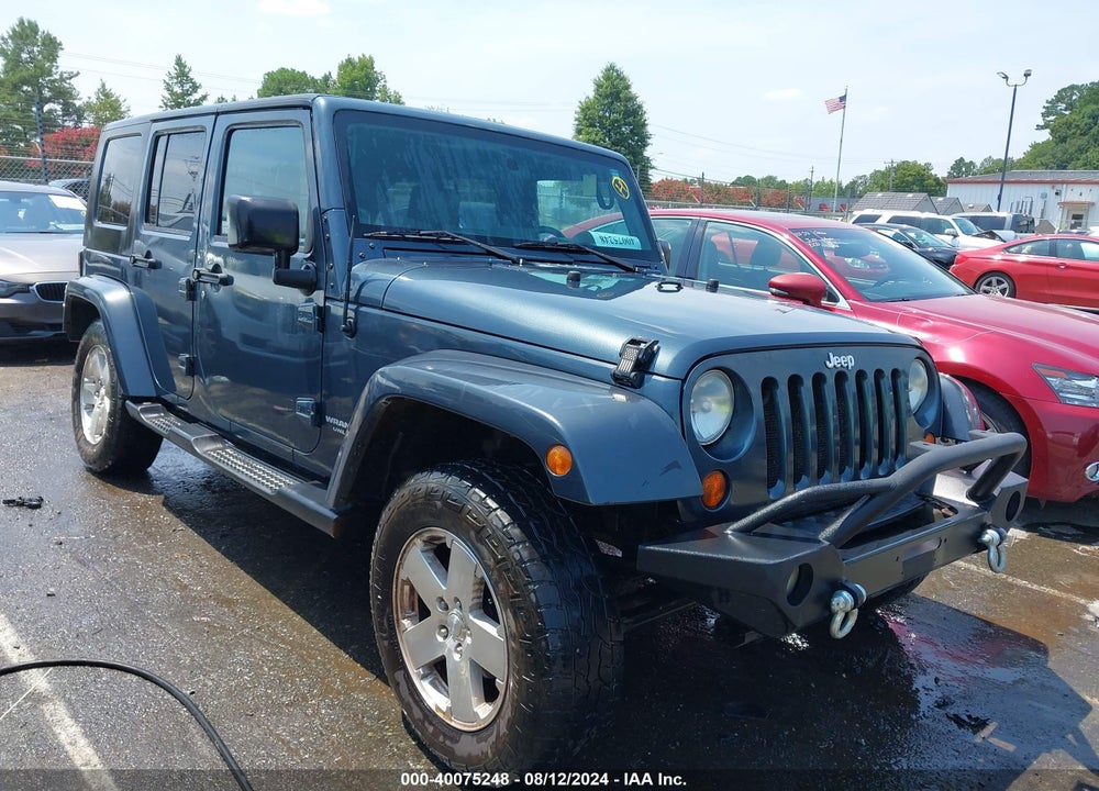 2008 JEEP WRANGLER UNLIMITED SAHARA VIN: 1J4GA59168L591783
