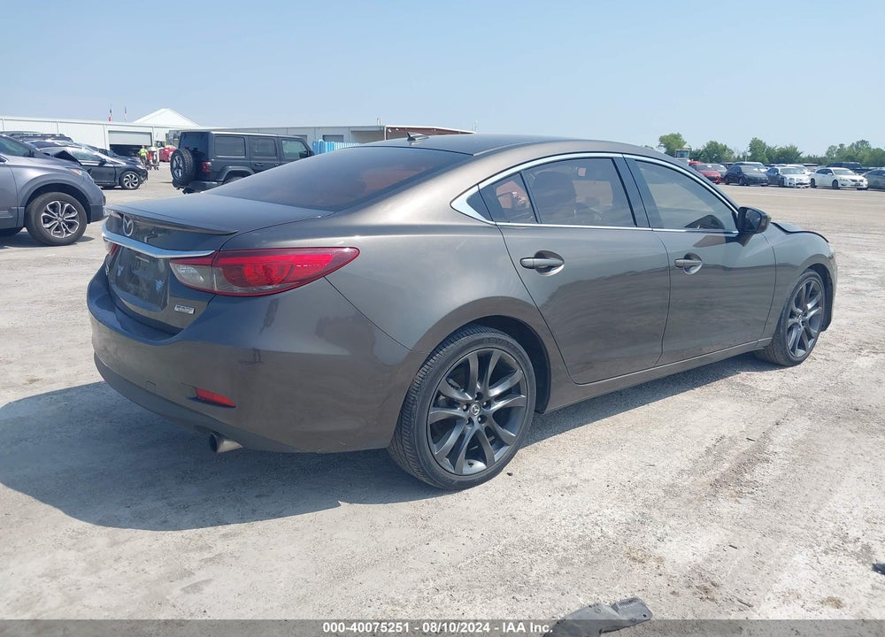 2016 MAZDA 6 I GRAND TOURING VIN: JM1GJ1W53G1417251