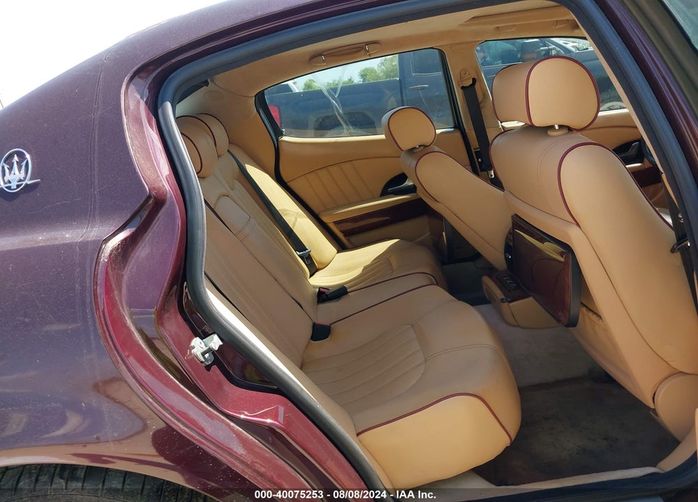 2006 MASERATI QUATTROPORTE EXECUTIVE GT/SPORT GT VIN: ZAMCE39A860025082