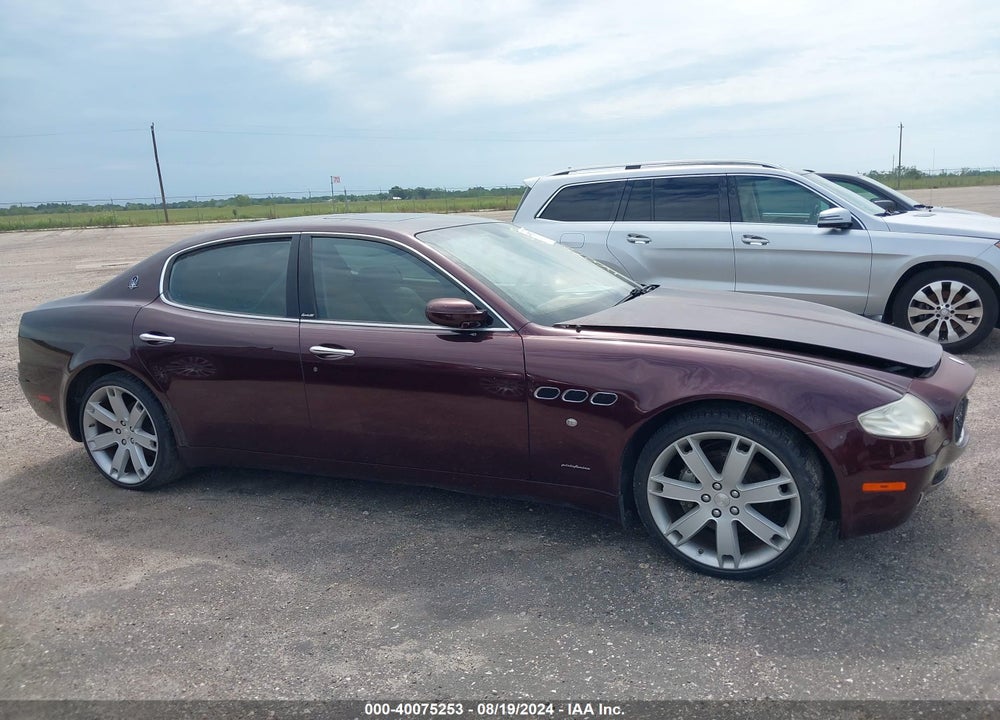 2006 MASERATI QUATTROPORTE EXECUTIVE GT/SPORT GT VIN: ZAMCE39A860025082