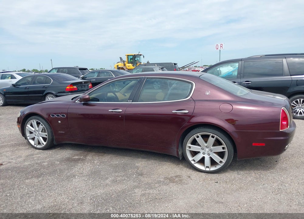 2006 MASERATI QUATTROPORTE EXECUTIVE GT/SPORT GT VIN: ZAMCE39A860025082