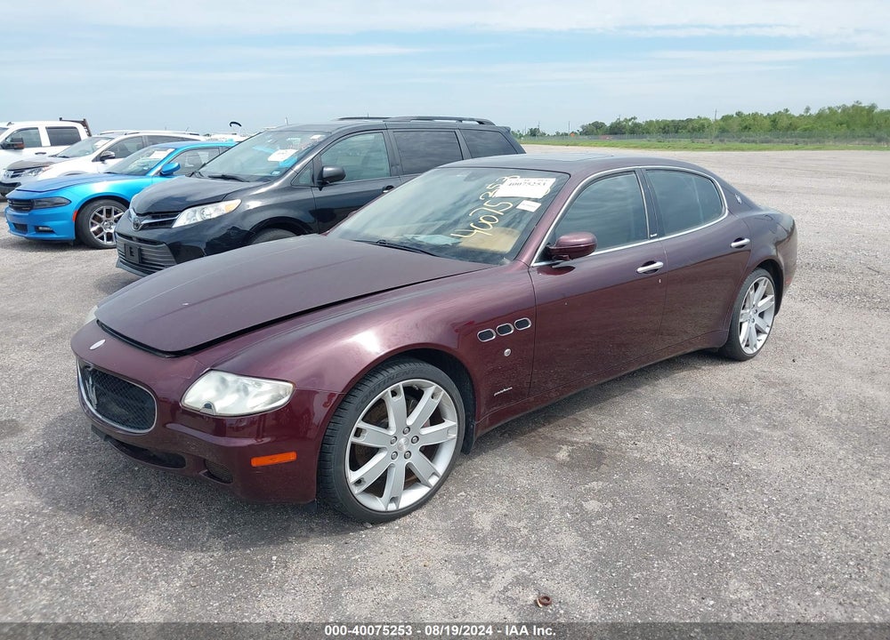 2006 MASERATI QUATTROPORTE EXECUTIVE GT/SPORT GT VIN: ZAMCE39A860025082