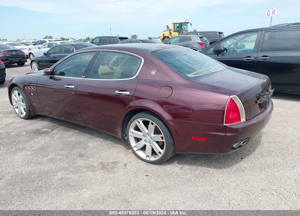 2006 MASERATI QUATTROPORTE EXECUTIVE GT/SPORT GT VIN: ZAMCE39A860025082