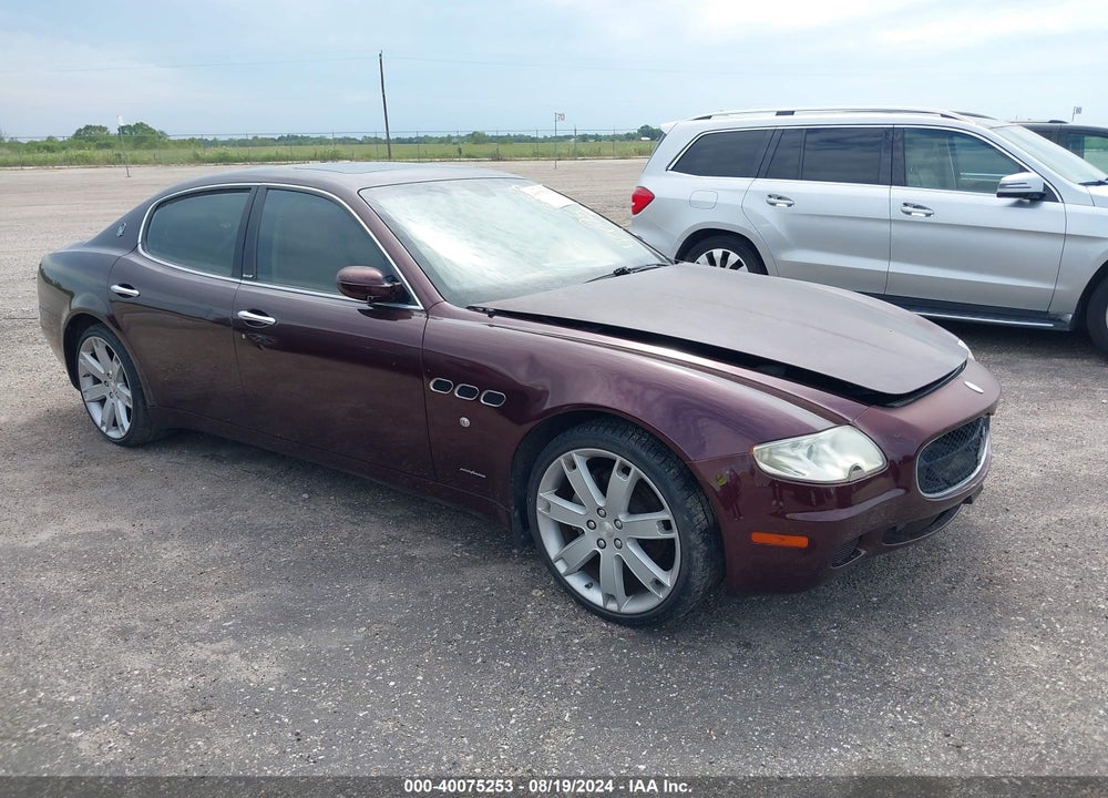 2006 MASERATI QUATTROPORTE EXECUTIVE GT/SPORT GT VIN: ZAMCE39A860025082