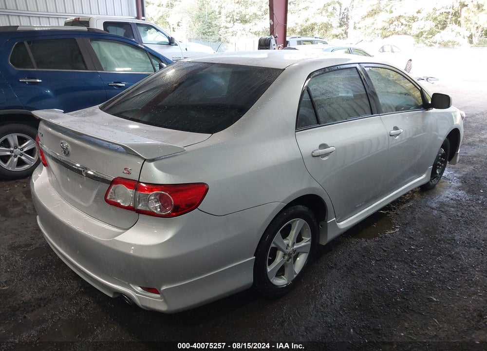 2011 TOYOTA COROLLA S VIN: 2T1BU4EE7BC654950