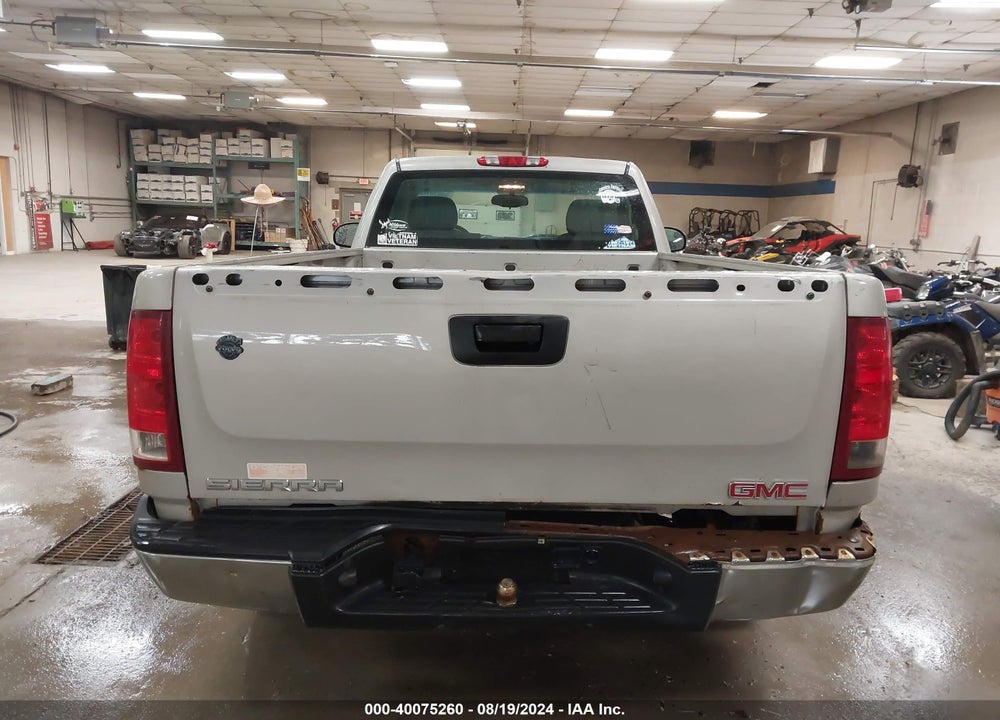 2009 GMC SIERRA 1500 WORK TRUCK VIN: 1GTEK14X29Z117245