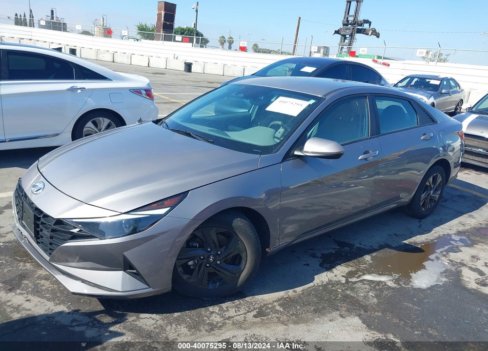 2022 HYUNDAI ELANTRA SEL VIN: KMHLS4AG5NU287552