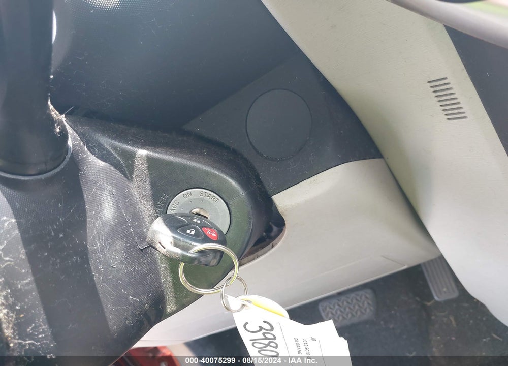 2012 TOYOTA SCION IQ VIN: JTNJJXB06CJ018441