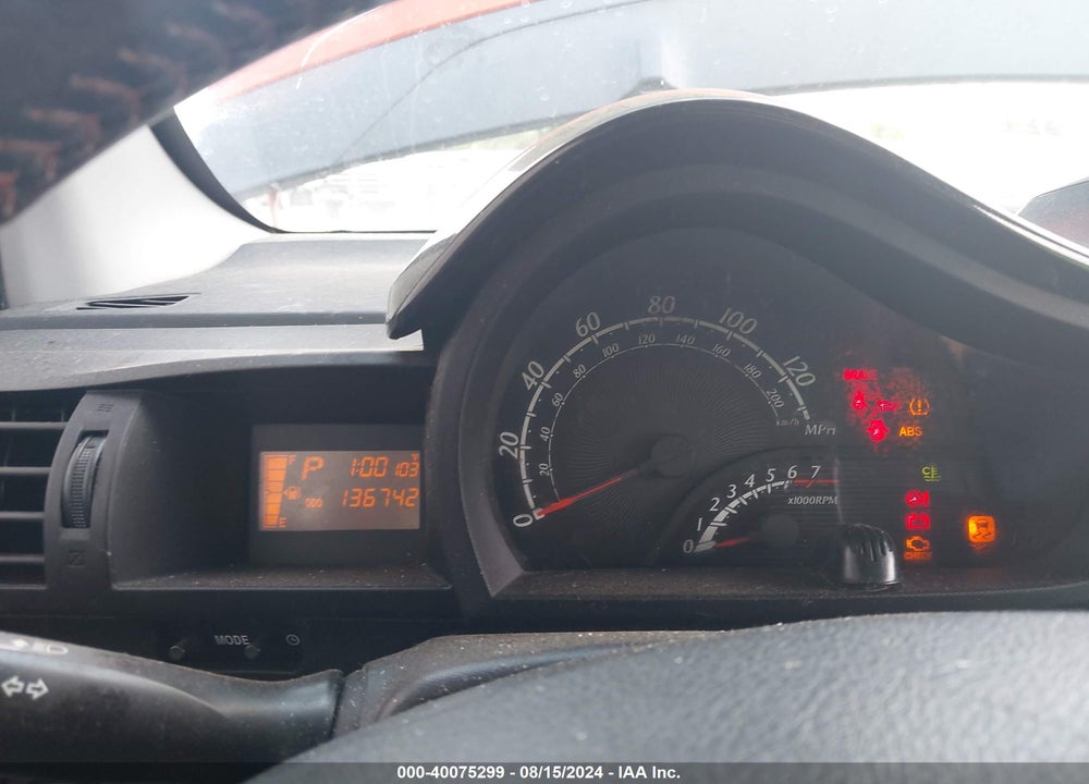 2012 TOYOTA SCION IQ VIN: JTNJJXB06CJ018441