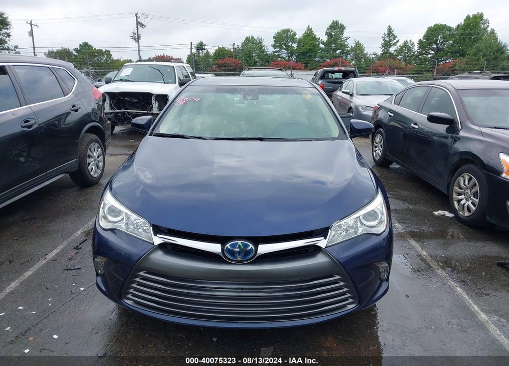 2015 TOYOTA CAMRY HYBRID XLE VIN: 4T1BD1FK4FU153313