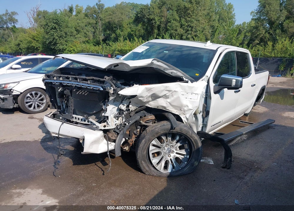 2021 GMC SIERRA 1500 4WD SHORT BOX DENALI VIN: 3GTU9FEL5MG237002