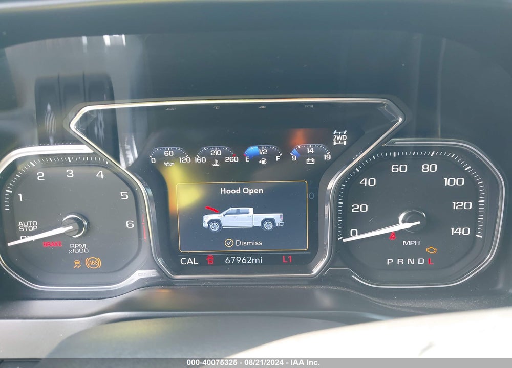2021 GMC SIERRA 1500 4WD SHORT BOX DENALI VIN: 3GTU9FEL5MG237002