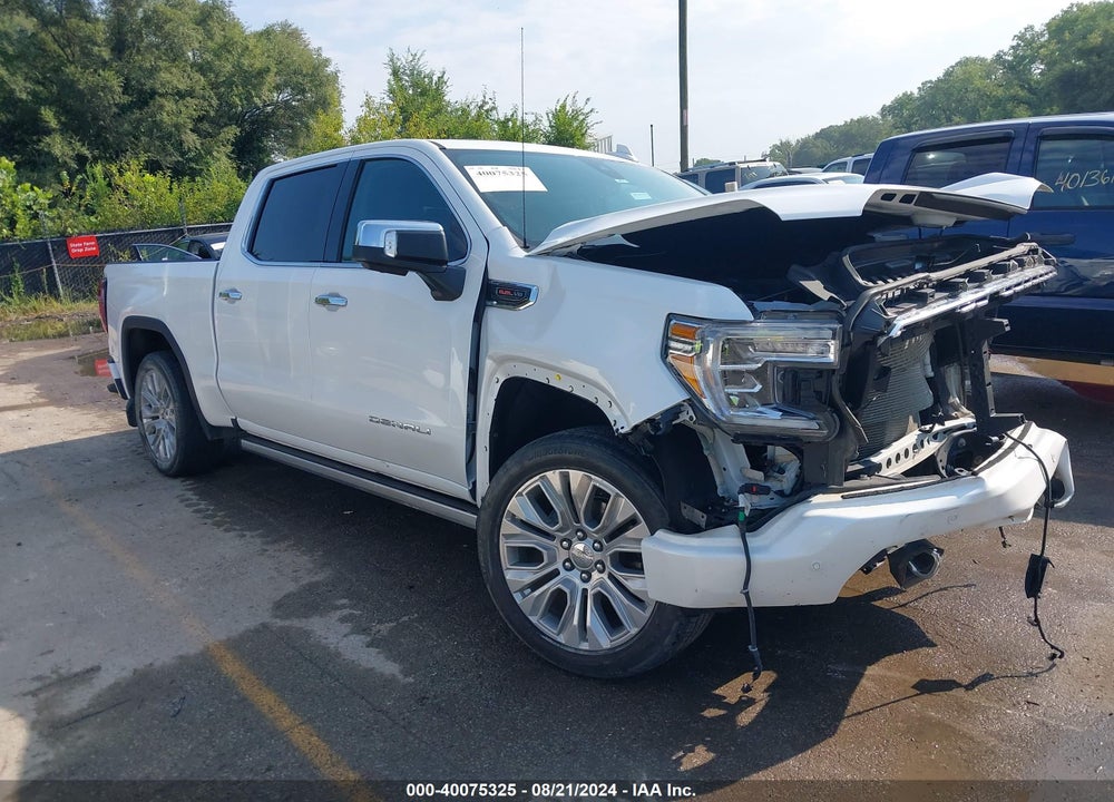2021 GMC SIERRA 1500 4WD SHORT BOX DENALI VIN: 3GTU9FEL5MG237002