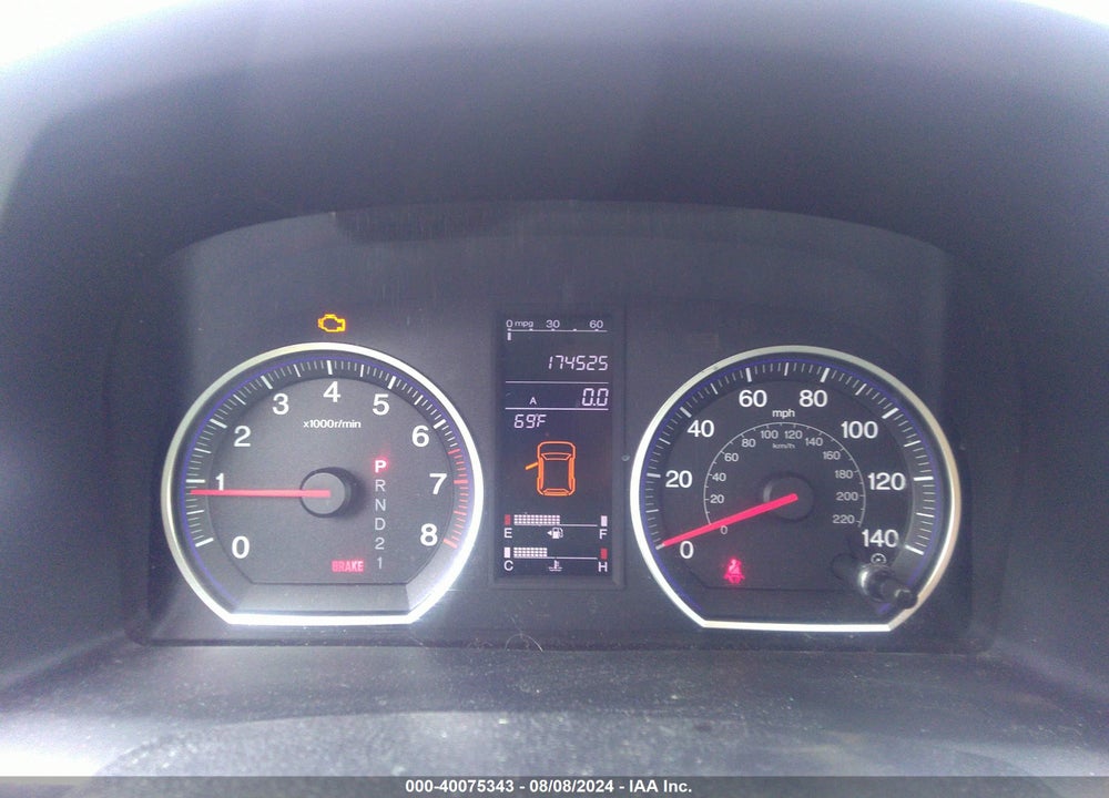 2008 HONDA CR-V EX VIN: JHLRE48578C007508