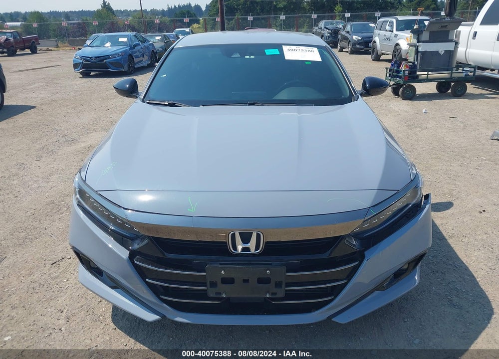 2021 HONDA ACCORD SPORT VIN: 1HGCV1F34MA100125